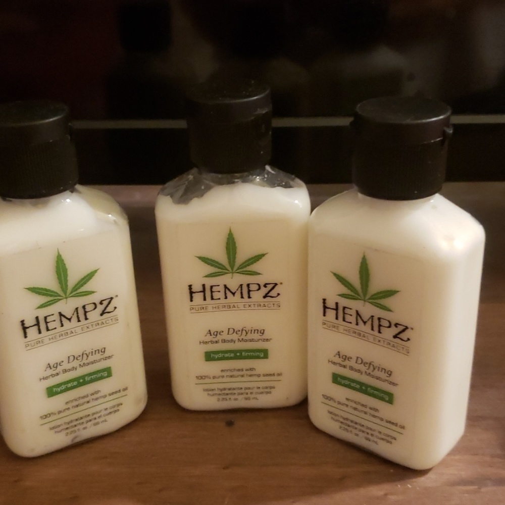Hempz lotion travel size 3 pack age defying
